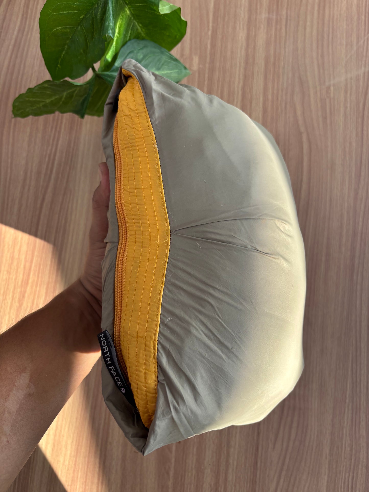 RARE TNF steep tech packable down puffer