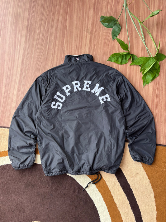 Supreme x Champion authentic fleece lined jacket
