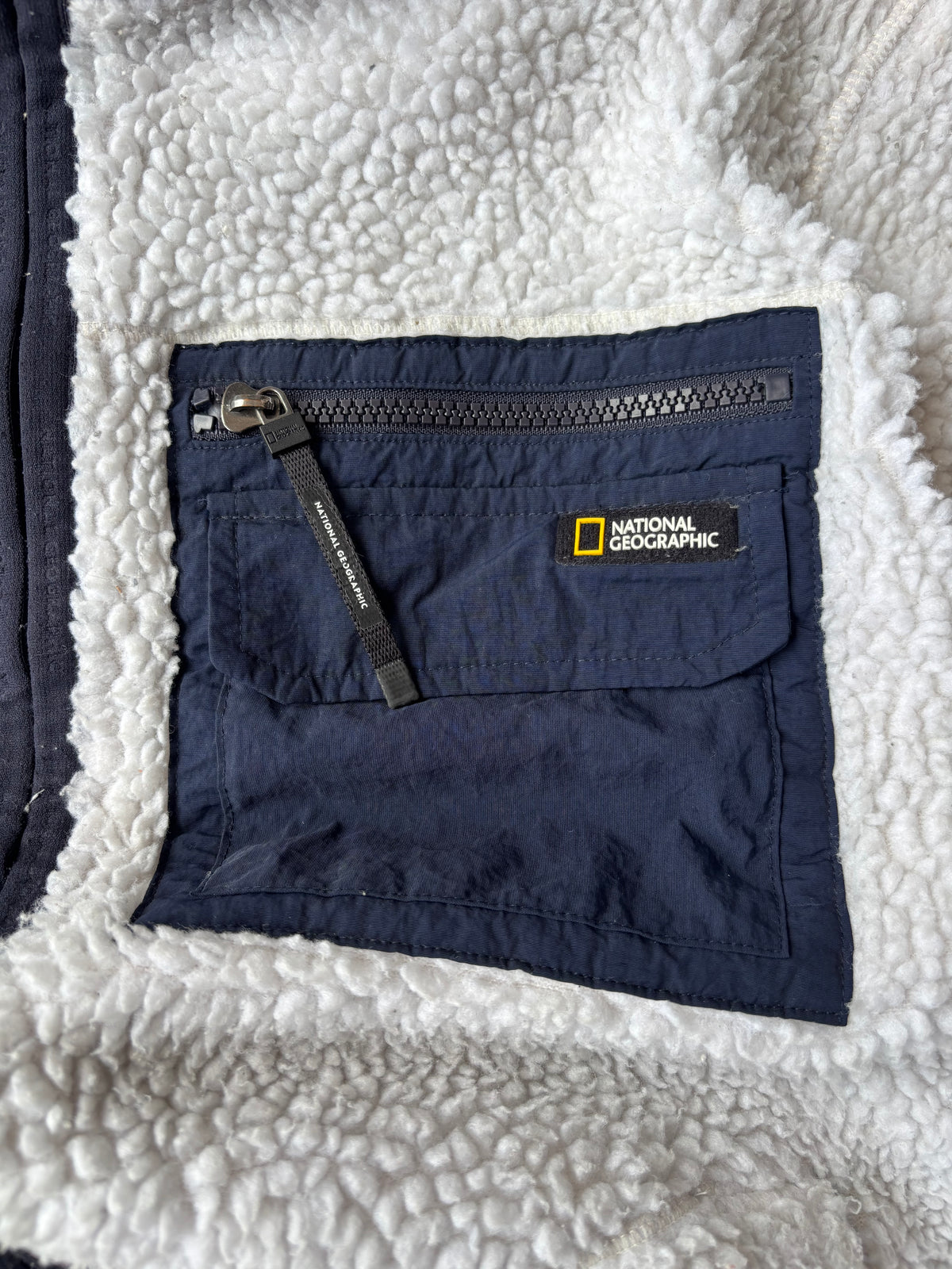 Nat Geo heavy pile fleece (L)