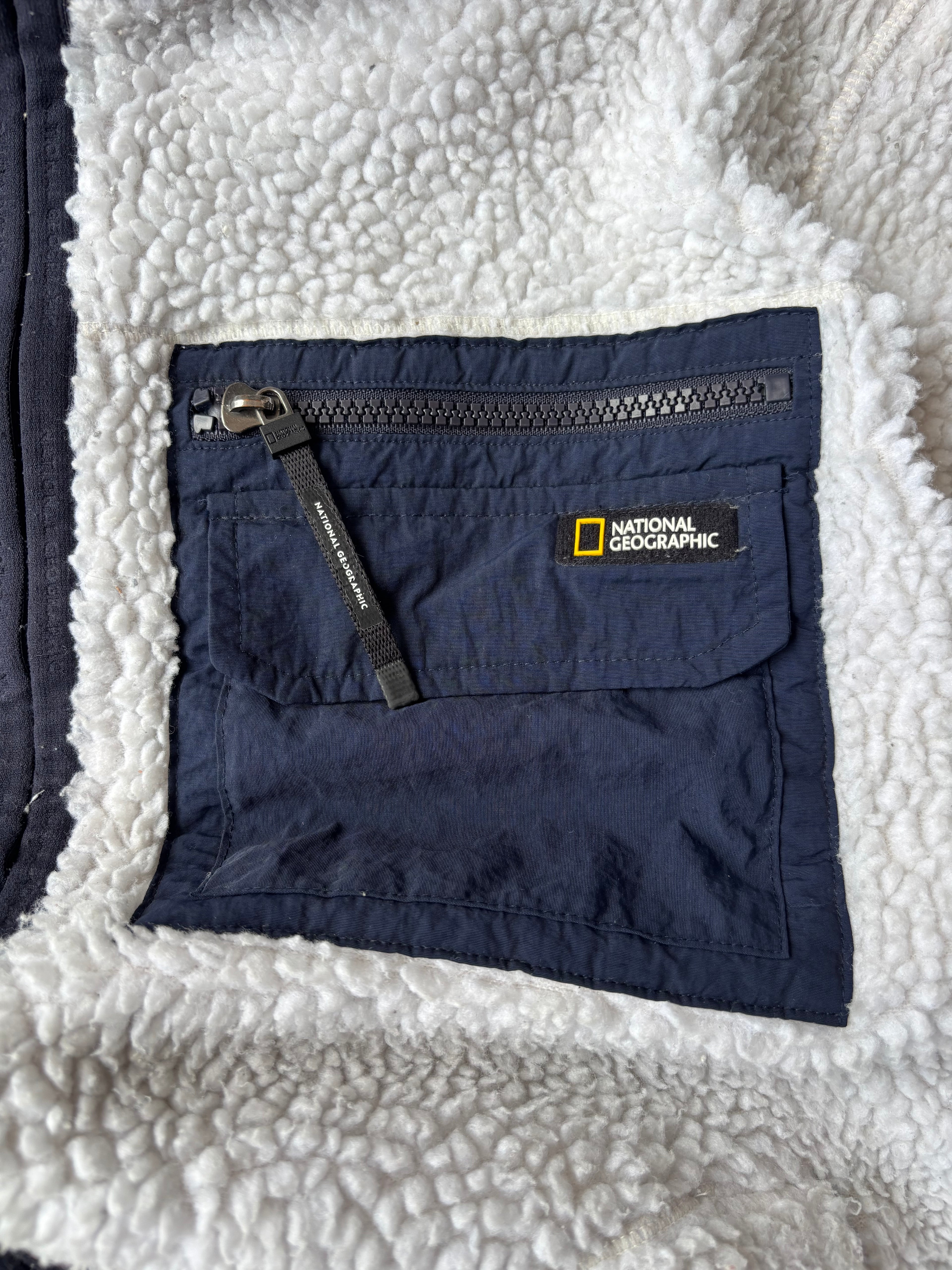 Nat Geo heavy pile fleece (L)