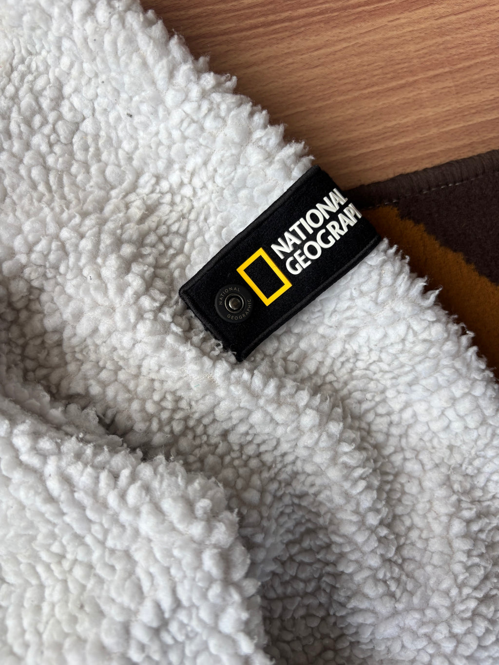 Nat Geo heavy pile fleece (L)