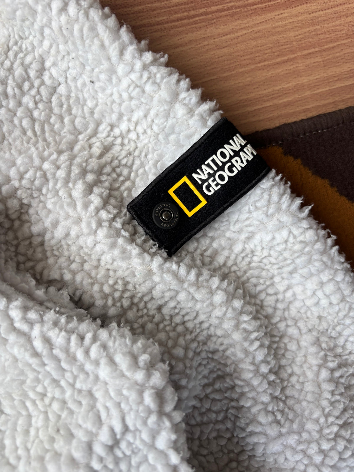 Nat Geo heavy pile fleece (L)