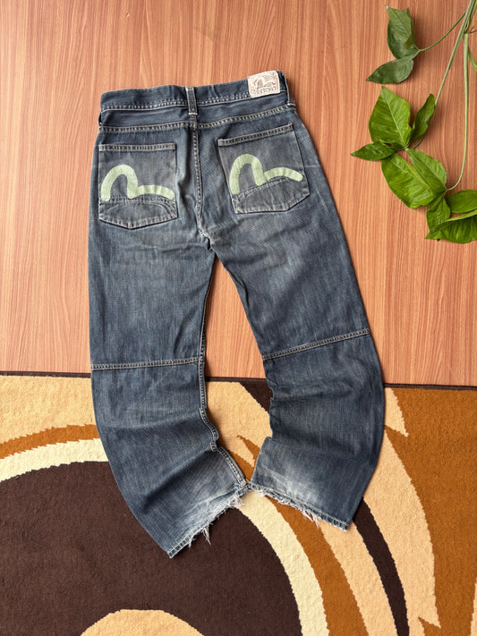 Evisu x Puma selvedge denim