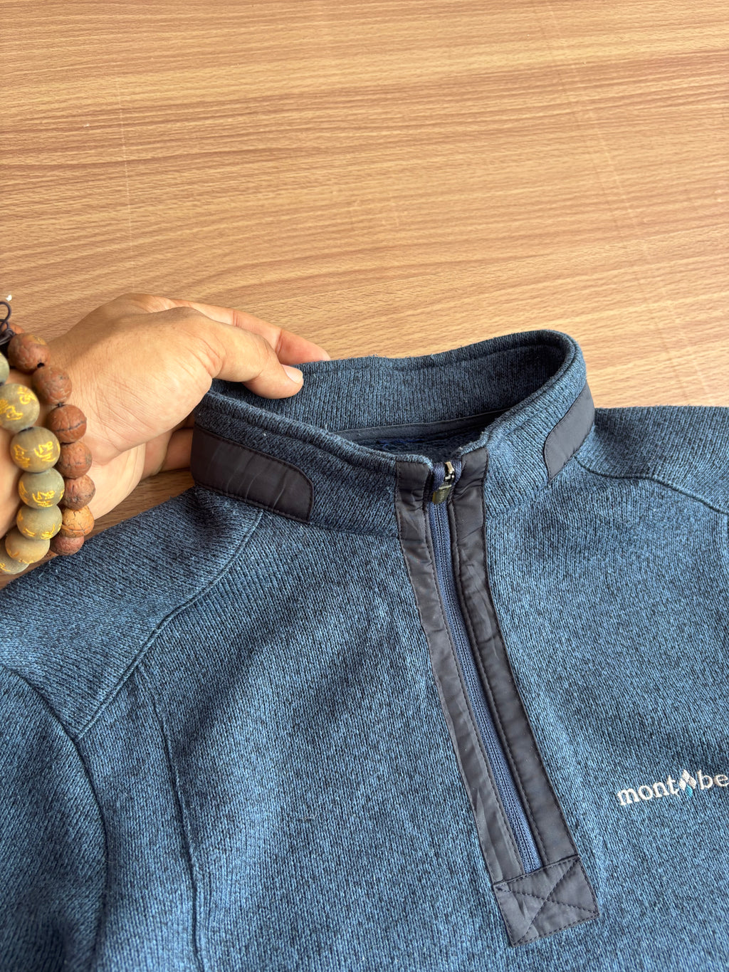 montbell quarter zip fleece (S)