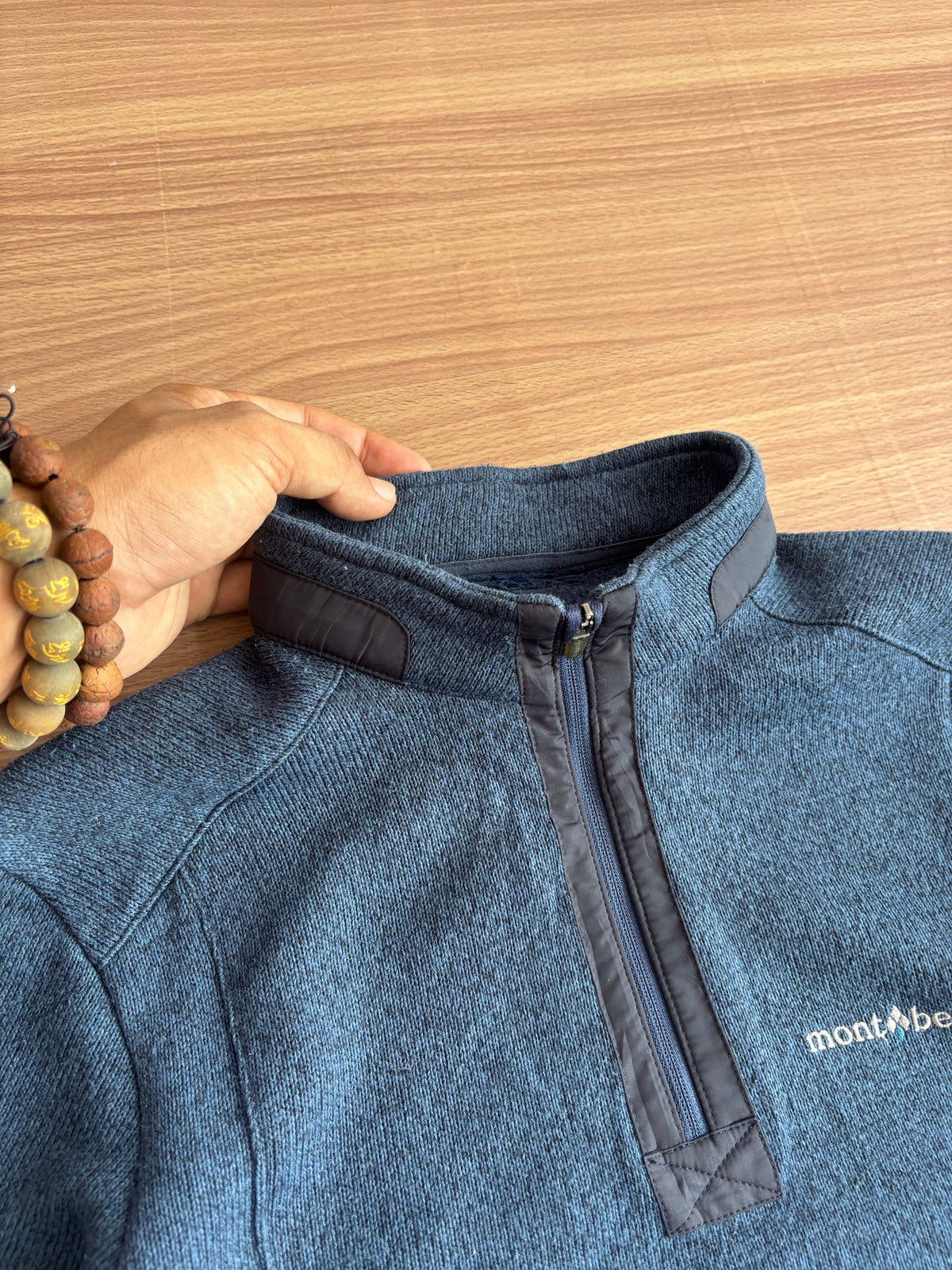 montbell quarter zip fleece (S)