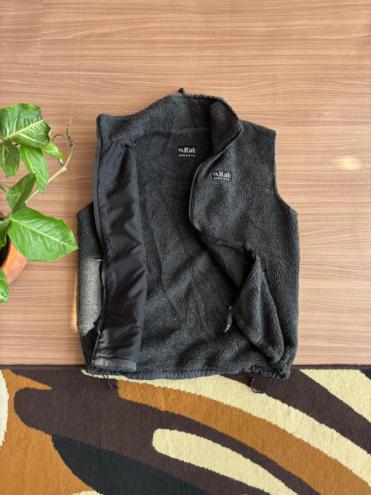 Rab classics double pile fleece vest (L)