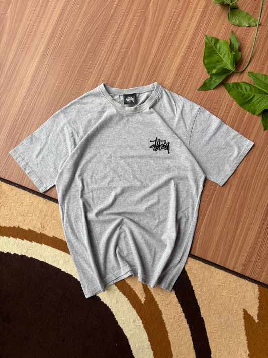 stussy embroidered logo tee (bootleg)