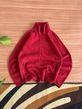 Fjällräven maroon fleece