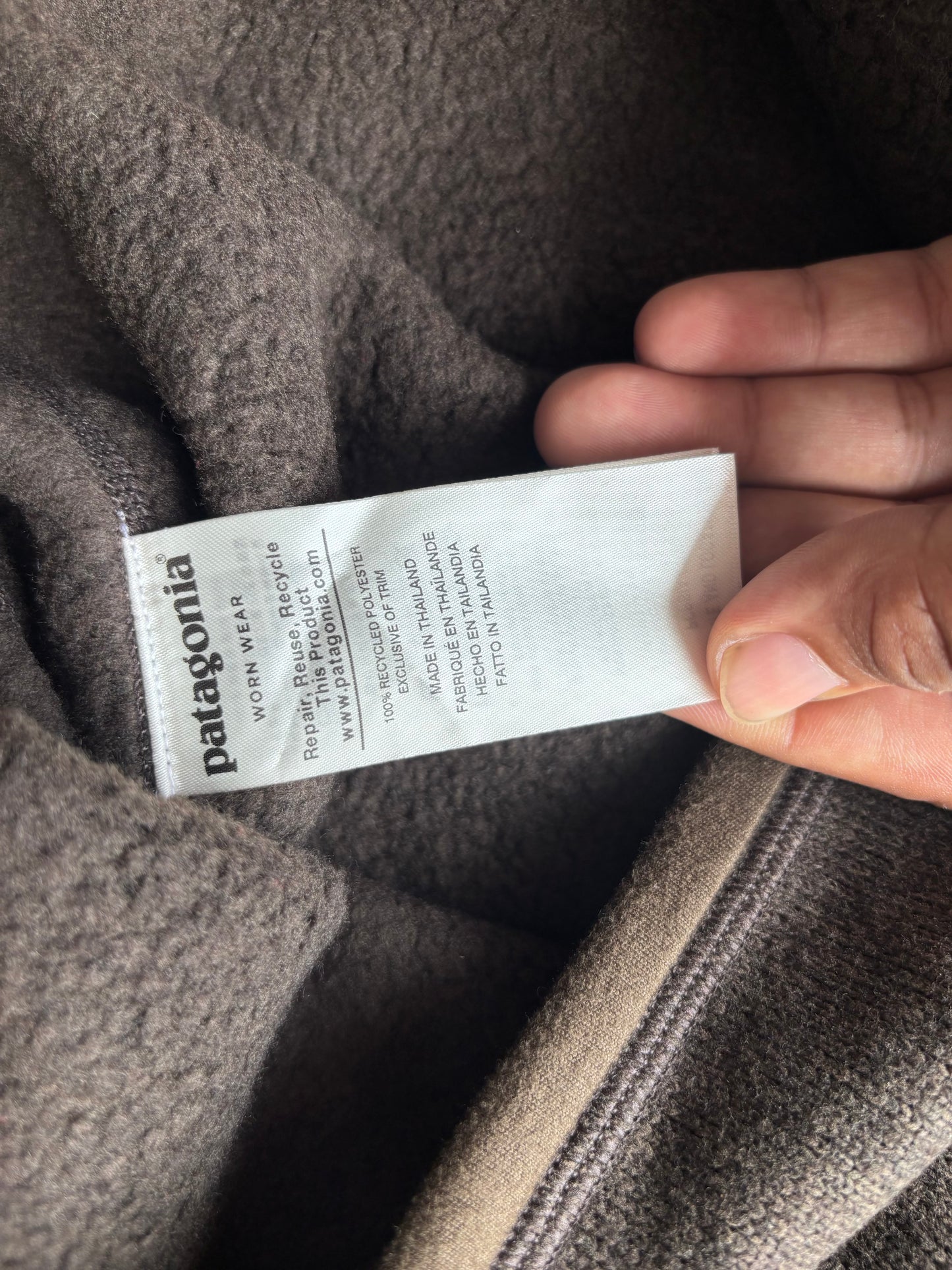 vintage patagonia quarter zipper fleece