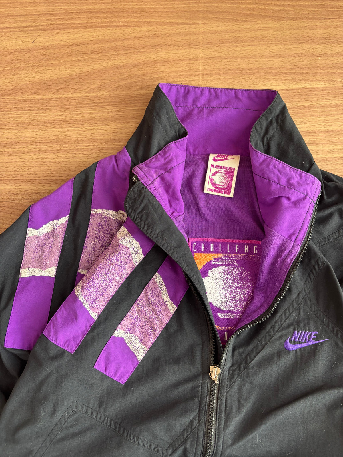 Vintage 1989 Nike "Challenge Court" Track Jacket