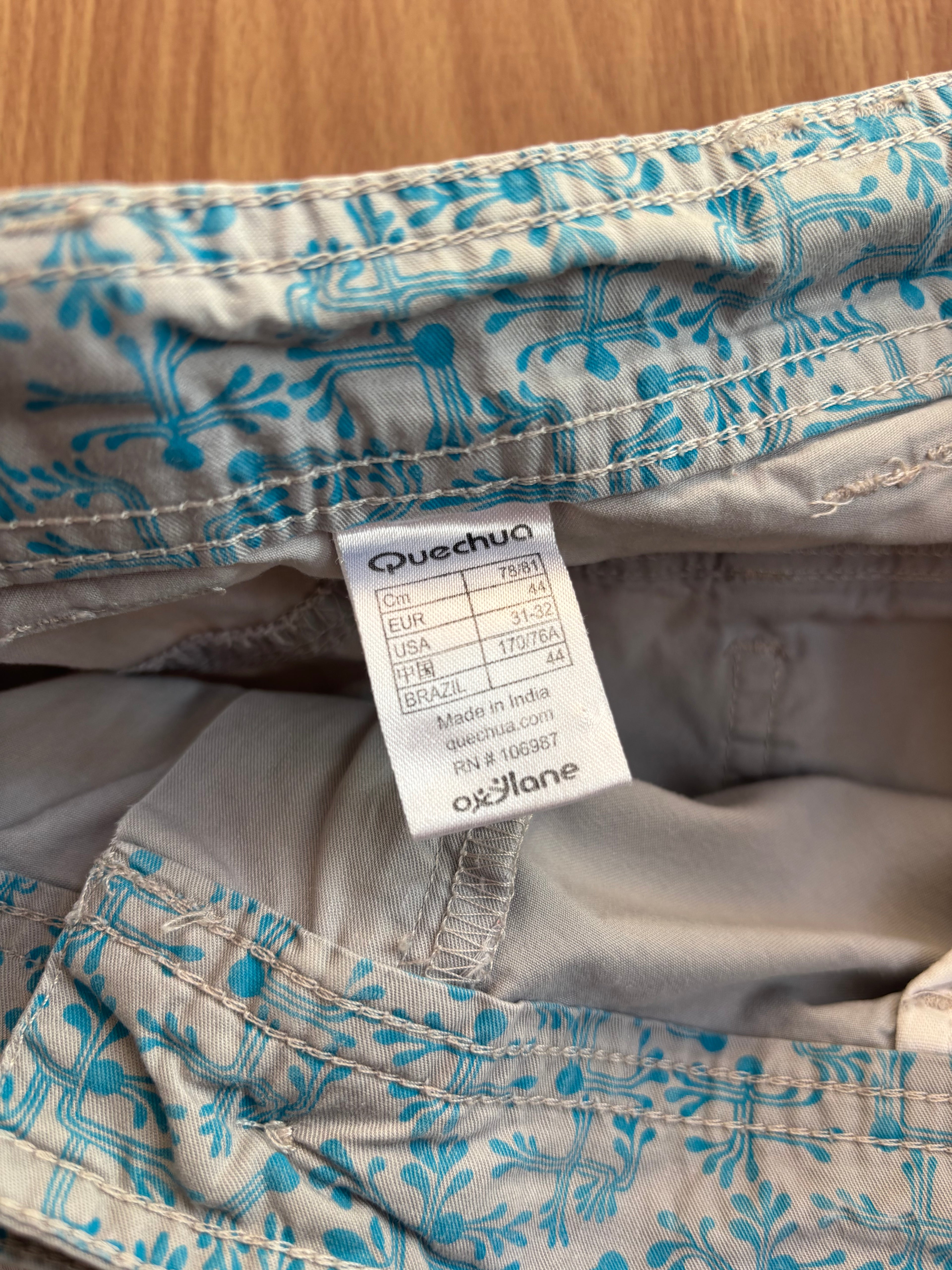 Quechua Beach cargo shorts (34)