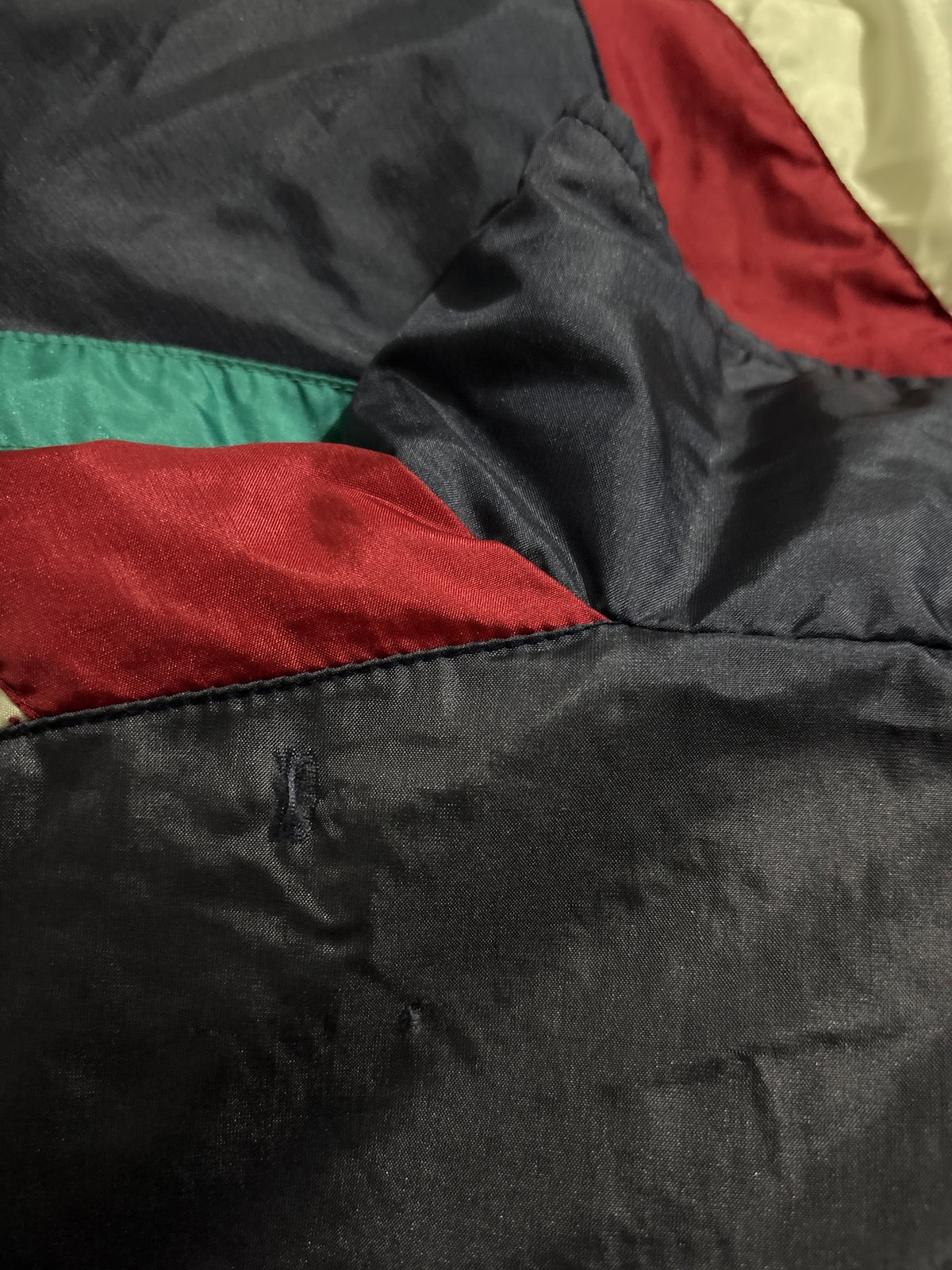 Vintage 1992 Adidas Geometric Colorblock jacket