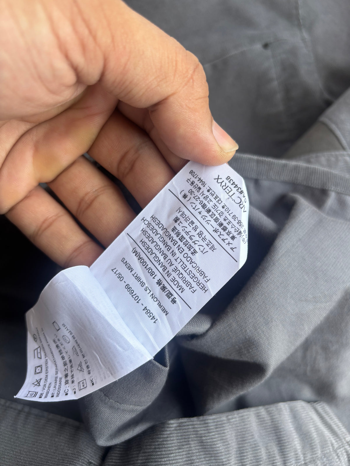 Arcteryx Merlon LS shirt (M-L)