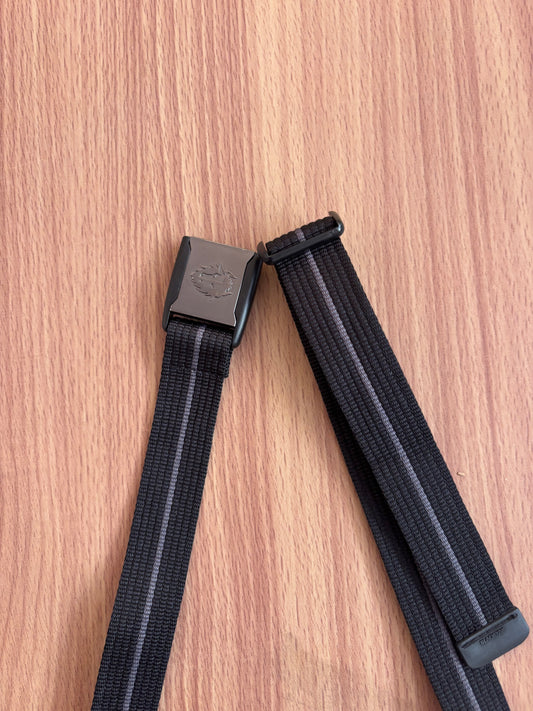 Black yak metal buckle outdoor belt