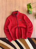 Black yak zipper fleece