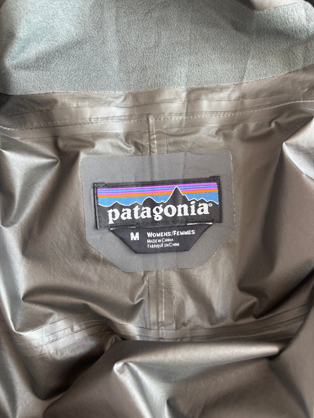 Patagonia Goretex packlite 3L shell (M)
