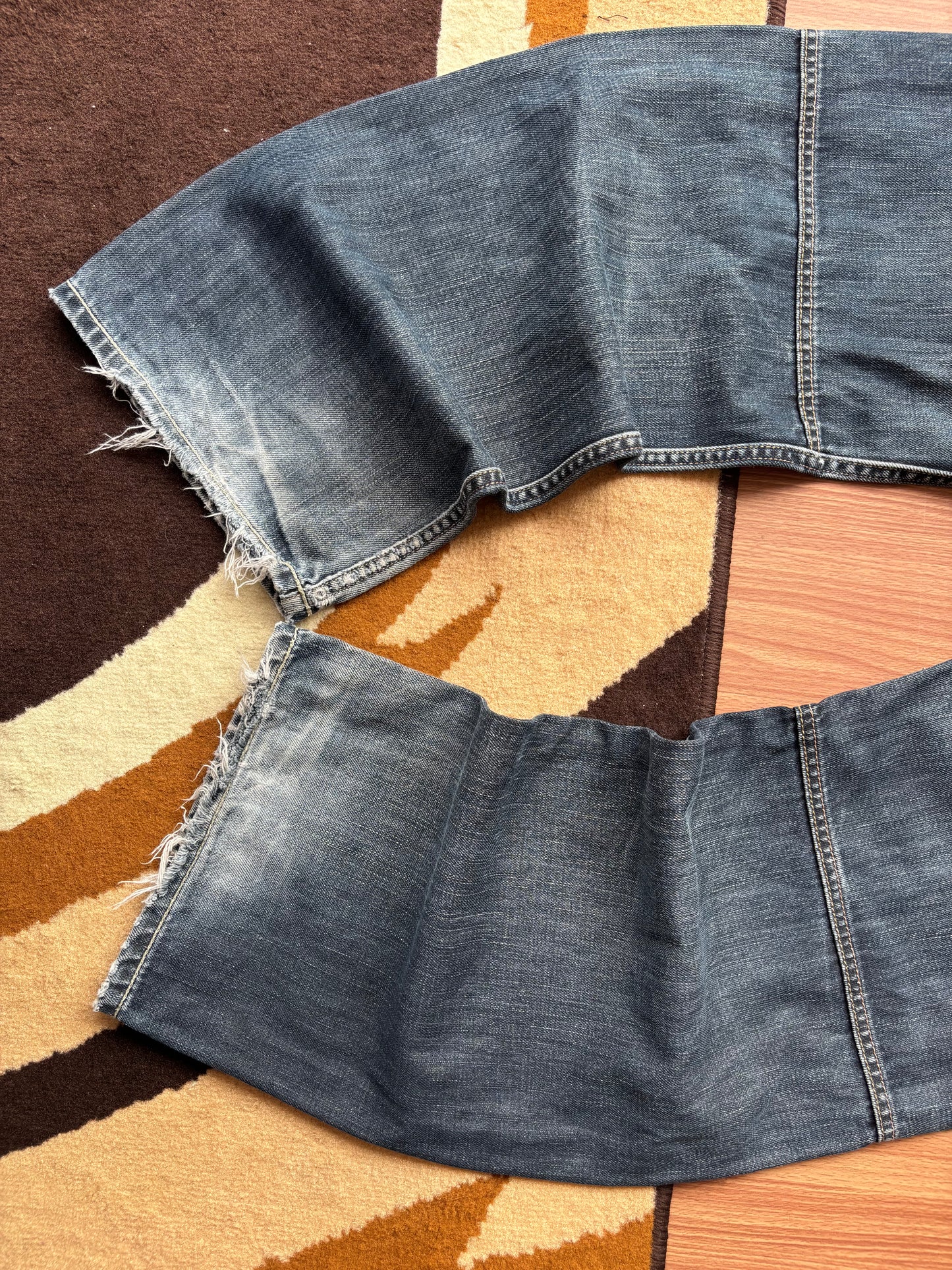 Evisu x Puma selvedge denim