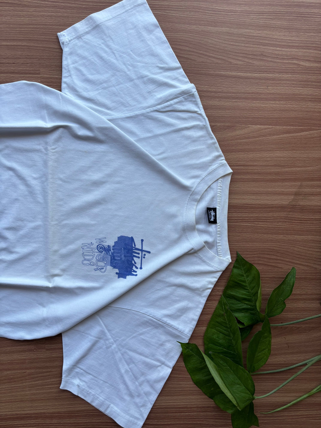 Stussy world wide thick tee