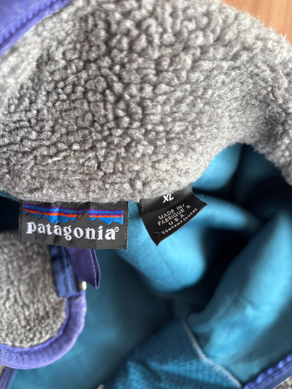 1996 patagonia RetroX Deep pile Fleece