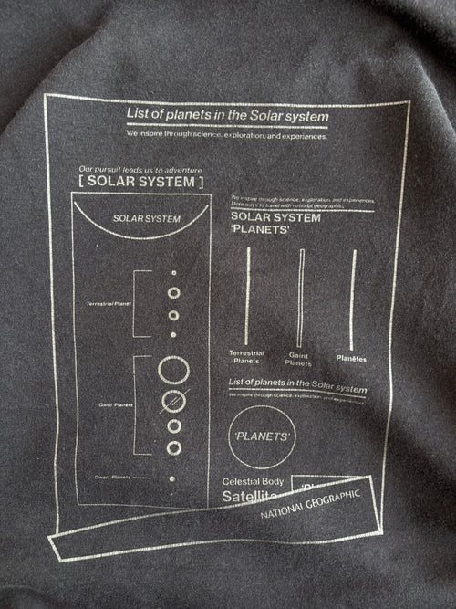 Nat Geo solar system sweatshirt (M)