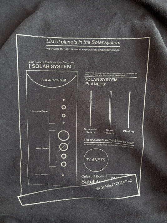 Nat Geo solar system sweatshirt (M)