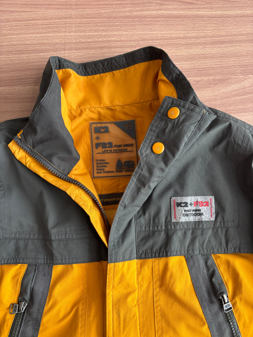 K2 x FS2 gore post urban jacket(M-L)