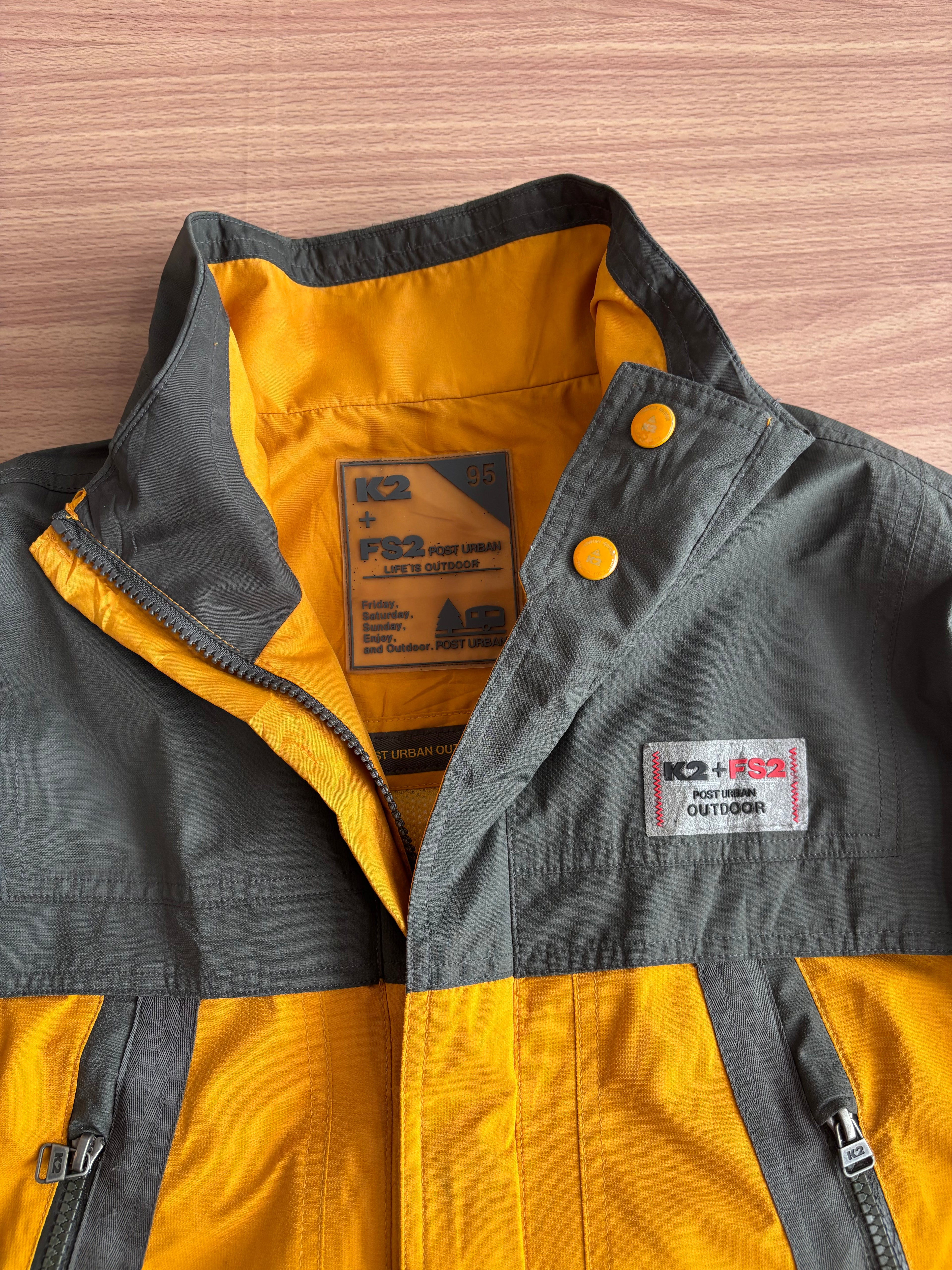 K2 x FS2 gore post urban jacket(M-L)