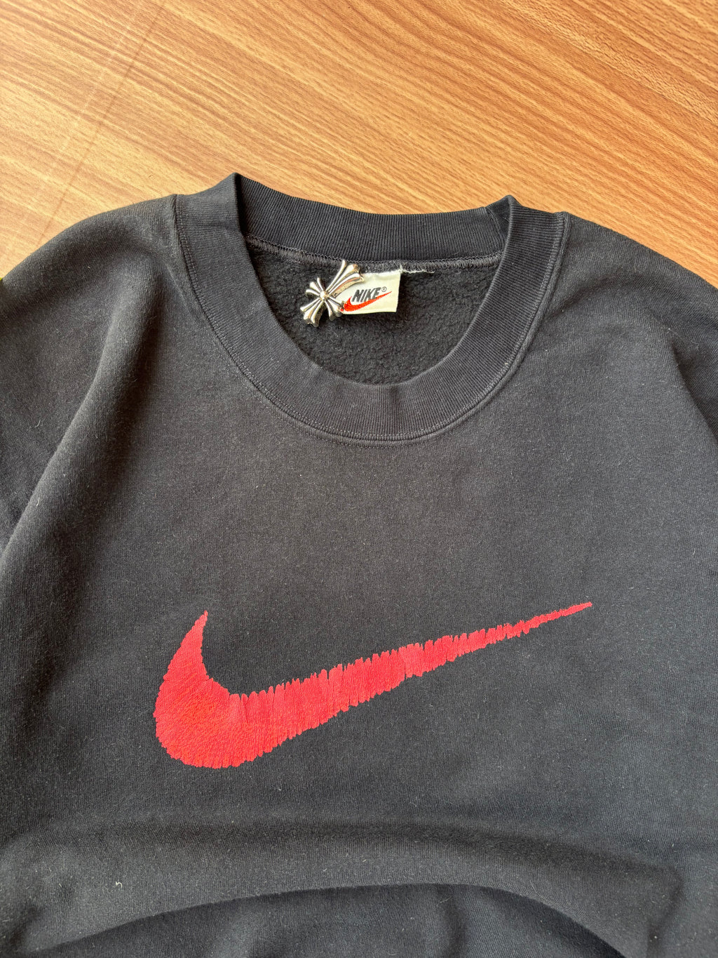 80’s nike big swoosh pullover