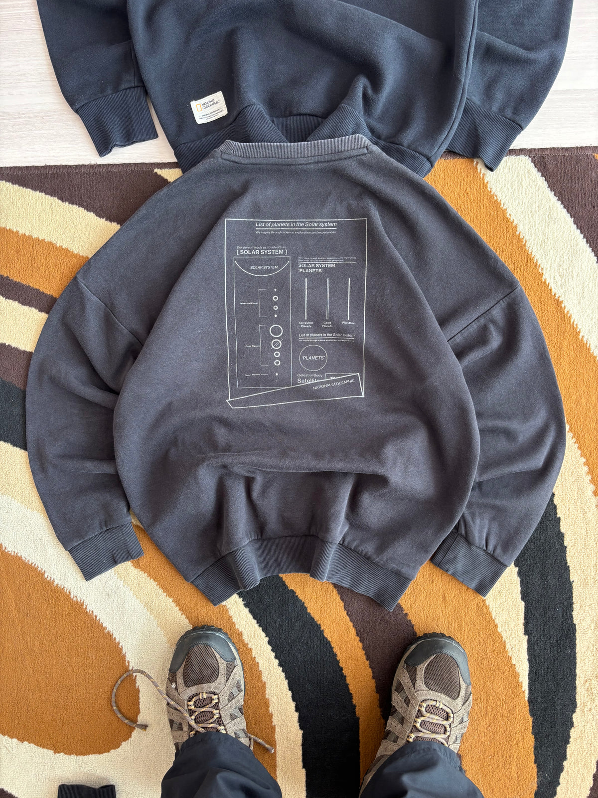 Nat Geo solar system sweatshirt (M)