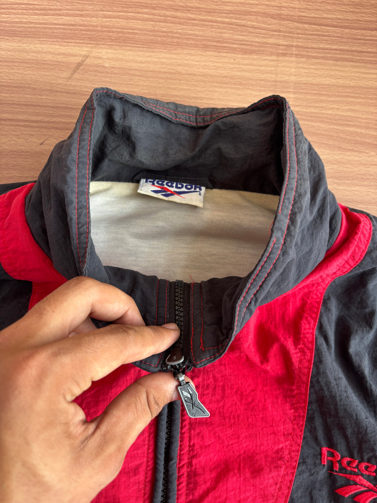 vintage reebok 1993 Vector Track Jacket