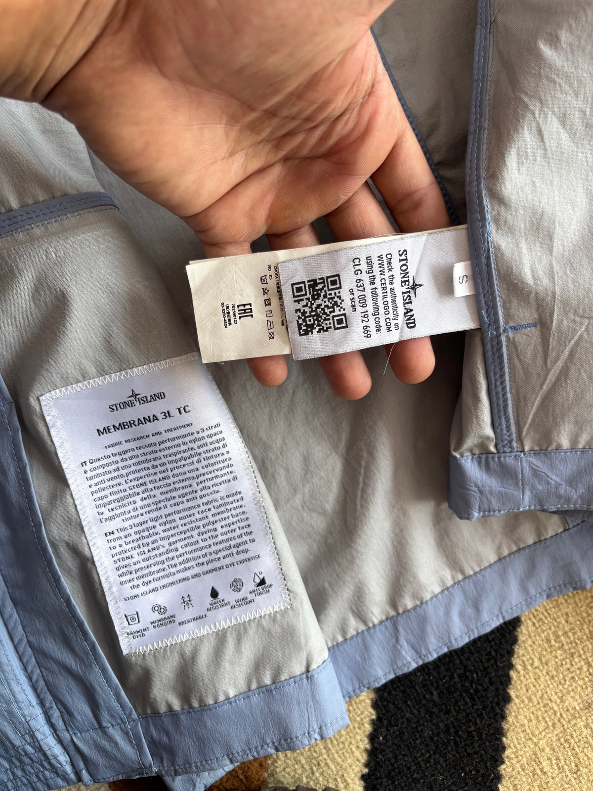 Stone Island Membrana 3L TC Shell (rep)