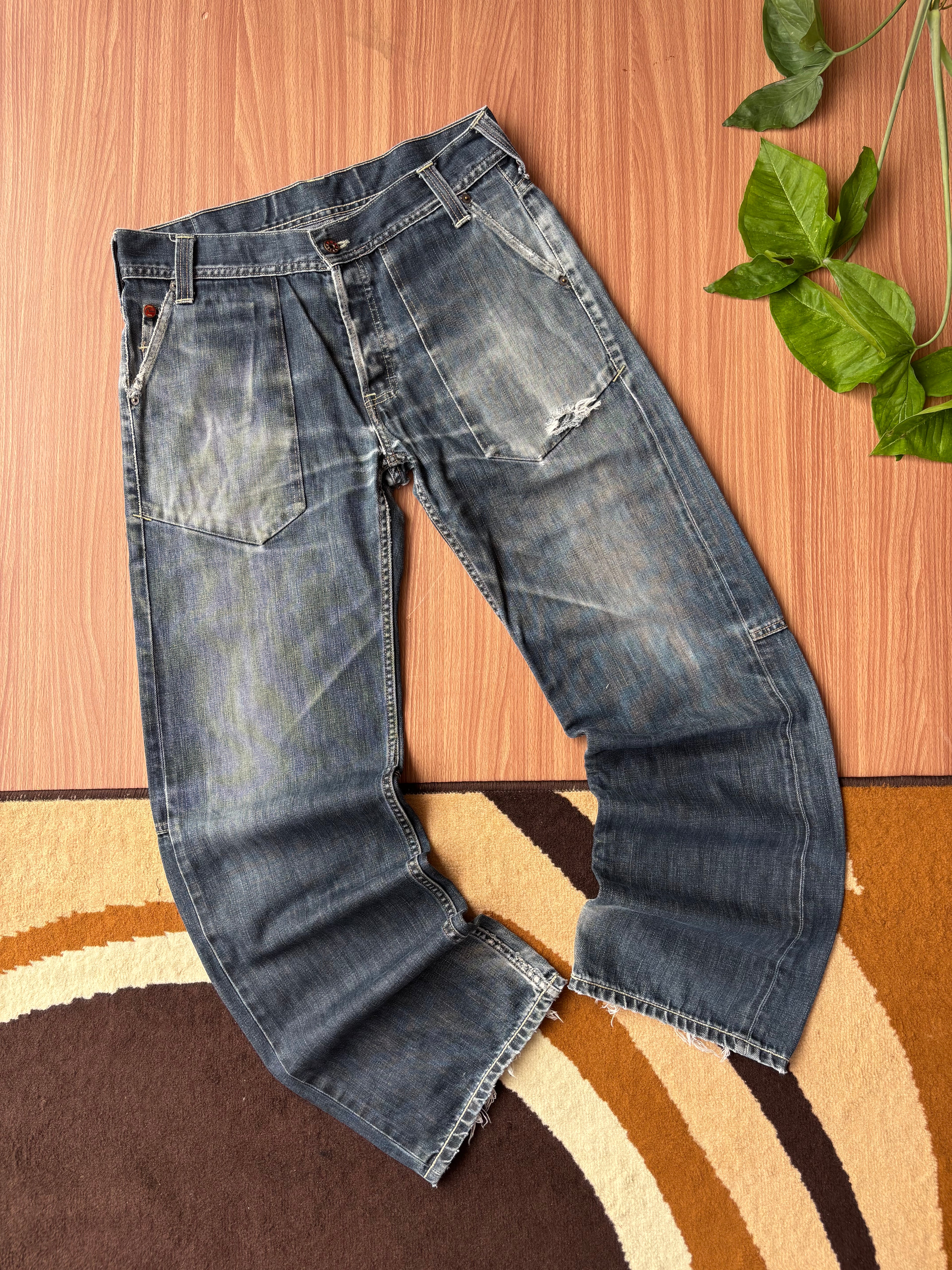 Evisu x Puma selvedge denim