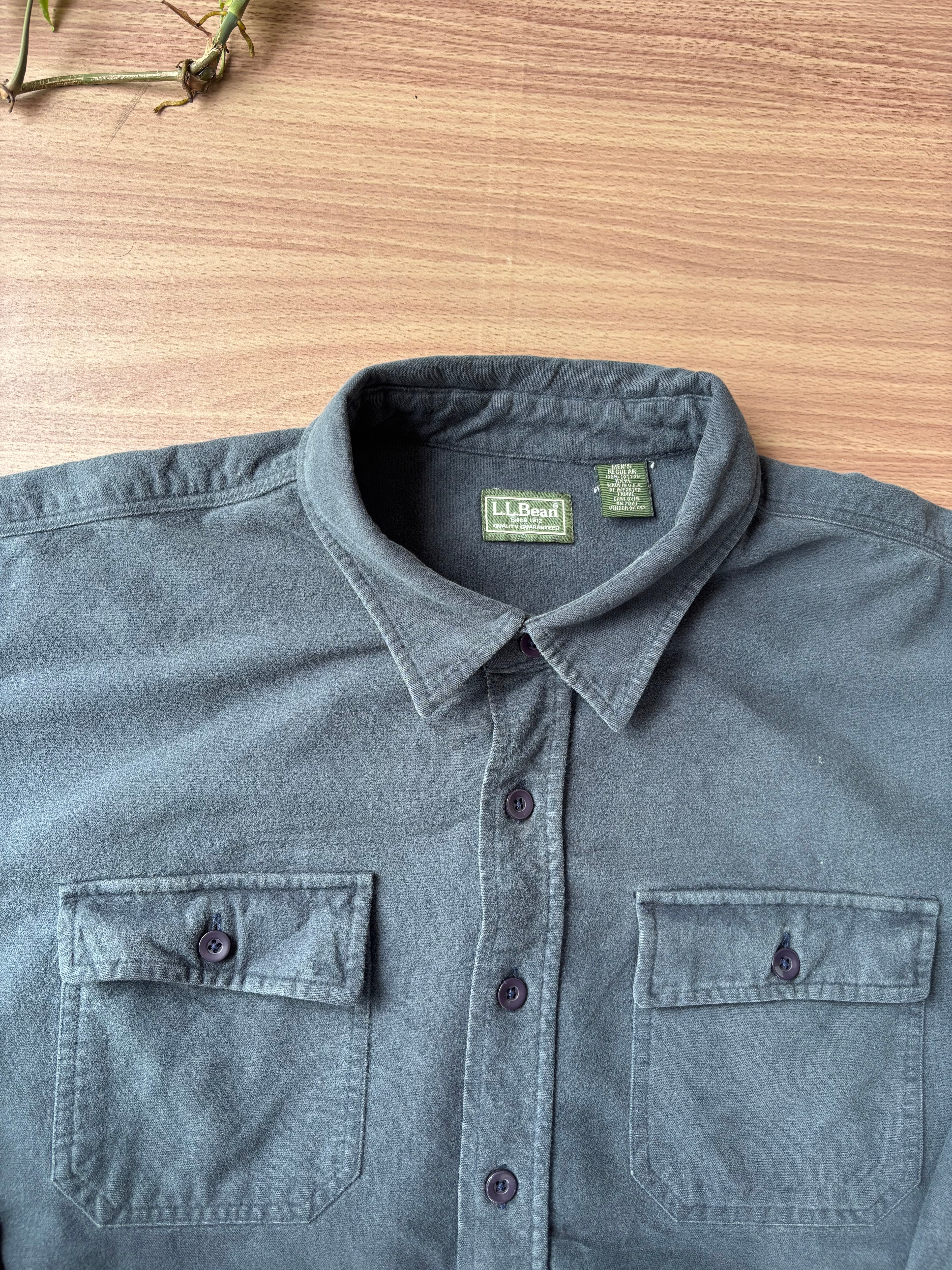 L.L.Bean Chamois Shirt (USA Made, XXL)