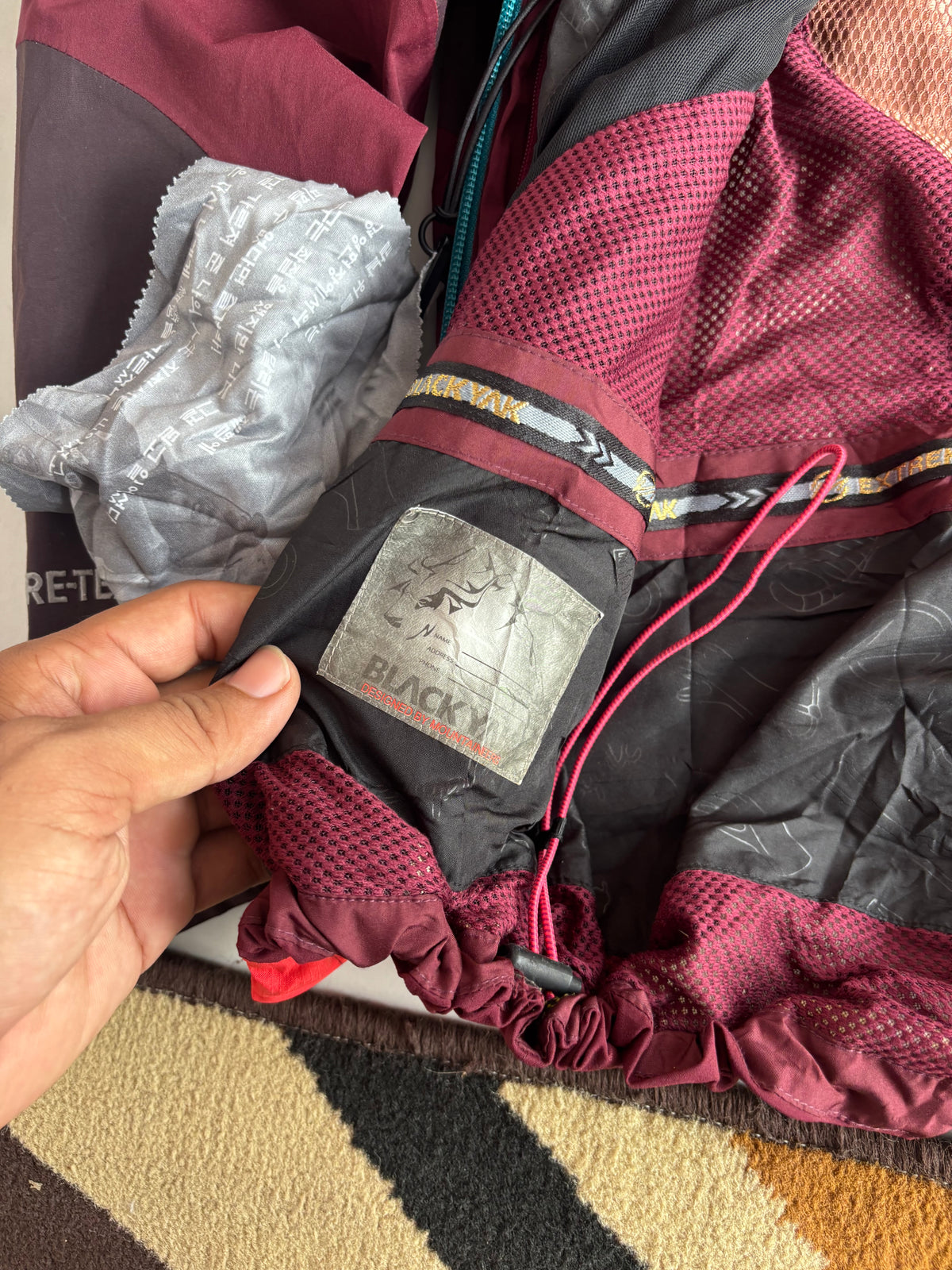 BlackYak extreme peak shell (S)