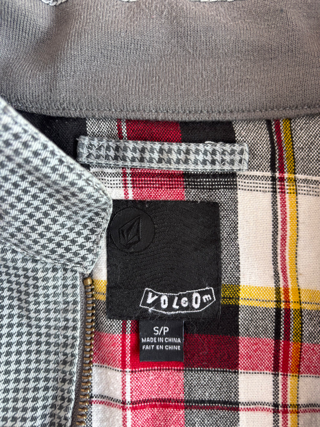 Volcom jacket flannel lined(M)