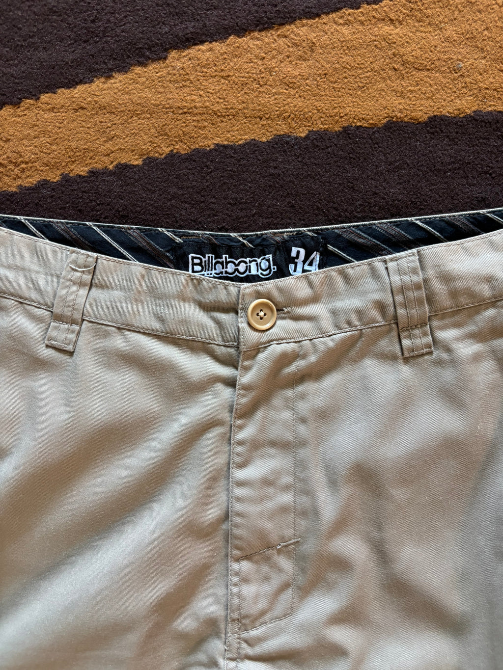 Billabong Khaki Shorts (34)