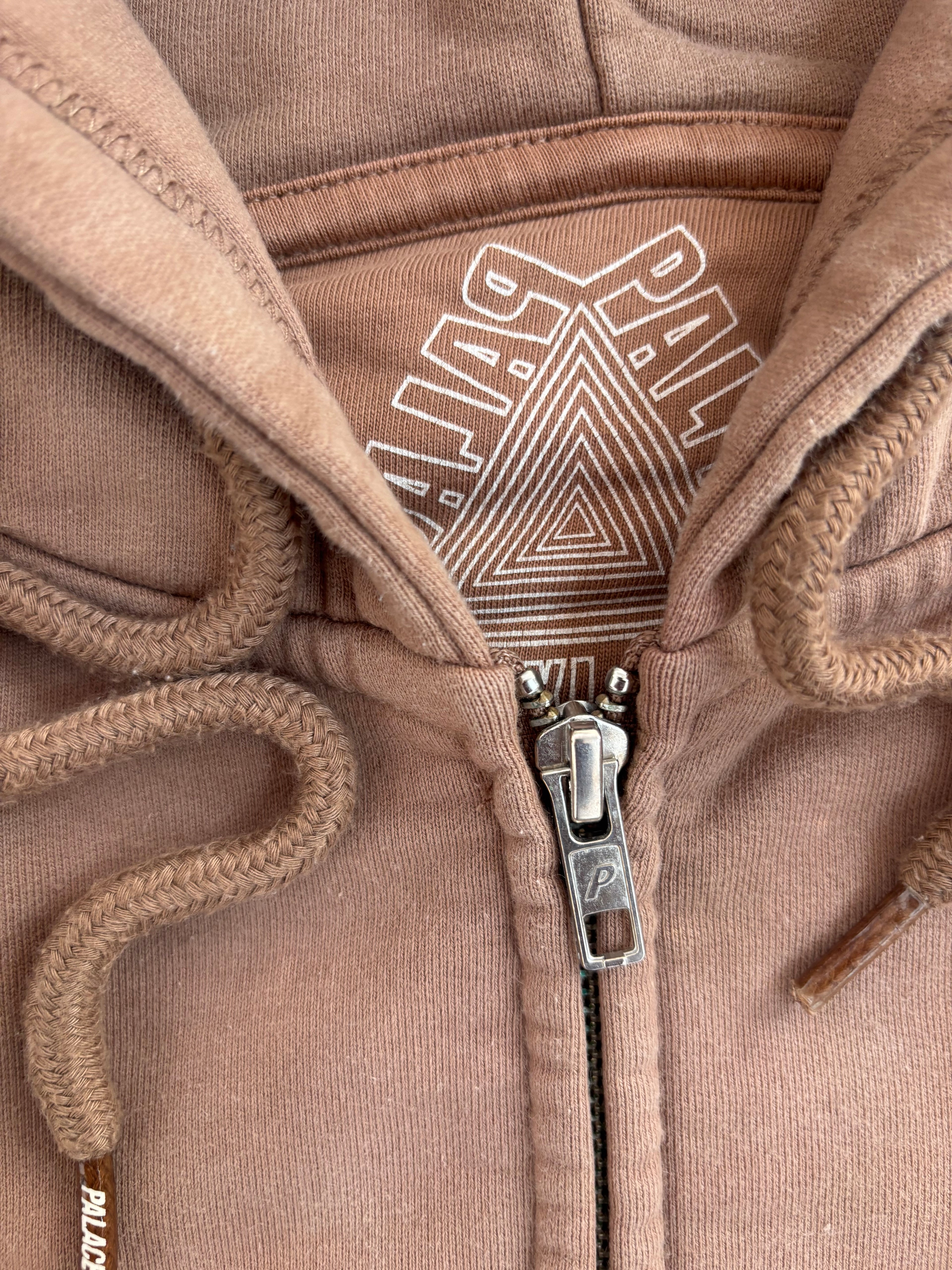 Authentic Palace heavyweight zipper hoodie