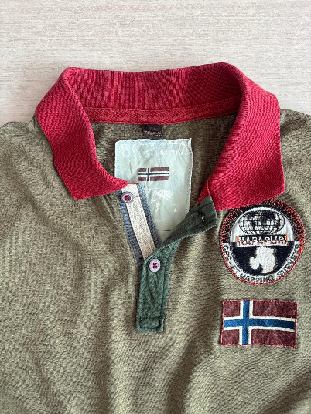Napapijri Geographic polo tee (M-L)