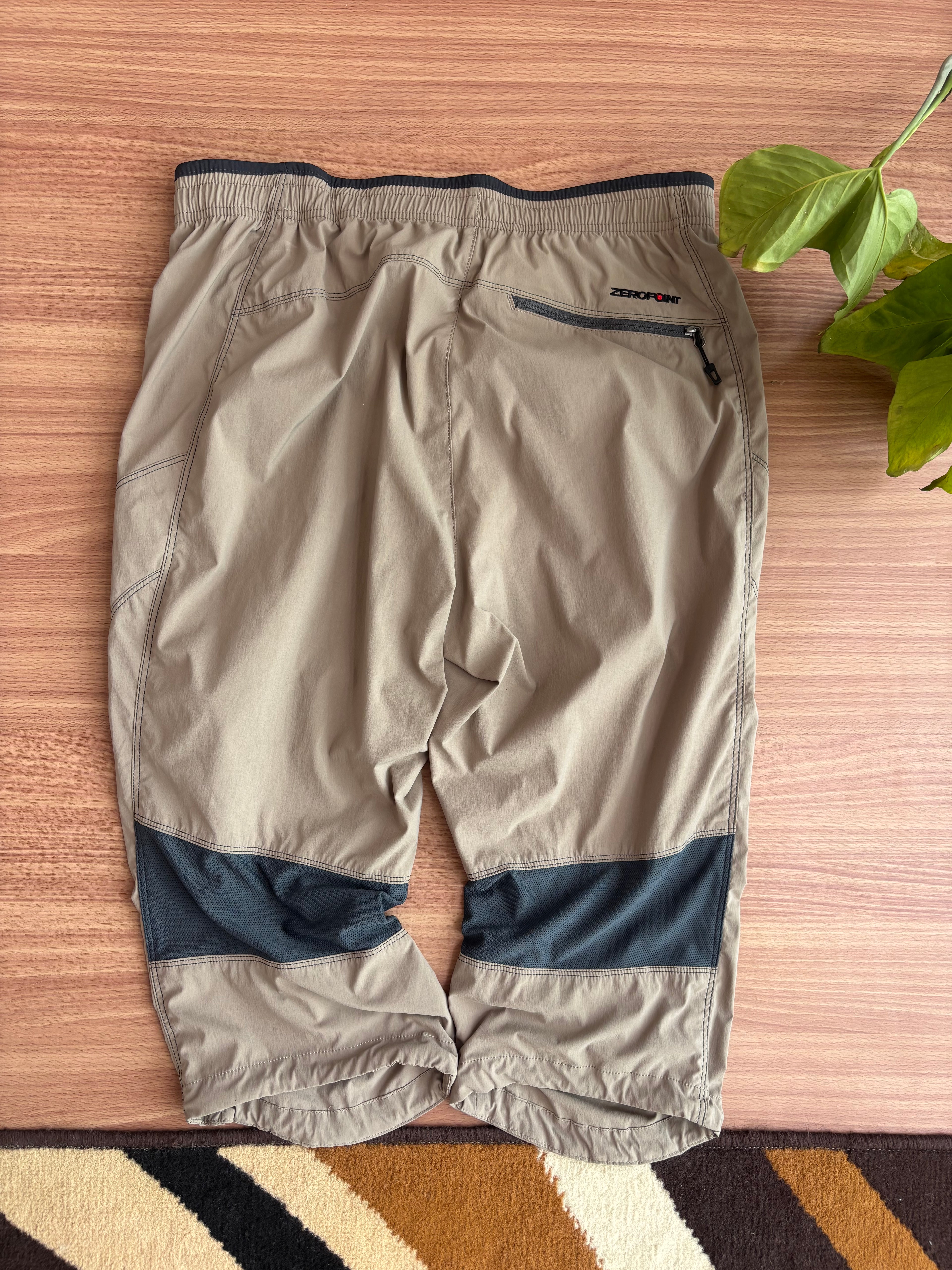 Montbell tan 3/4 climbing/trekking pants