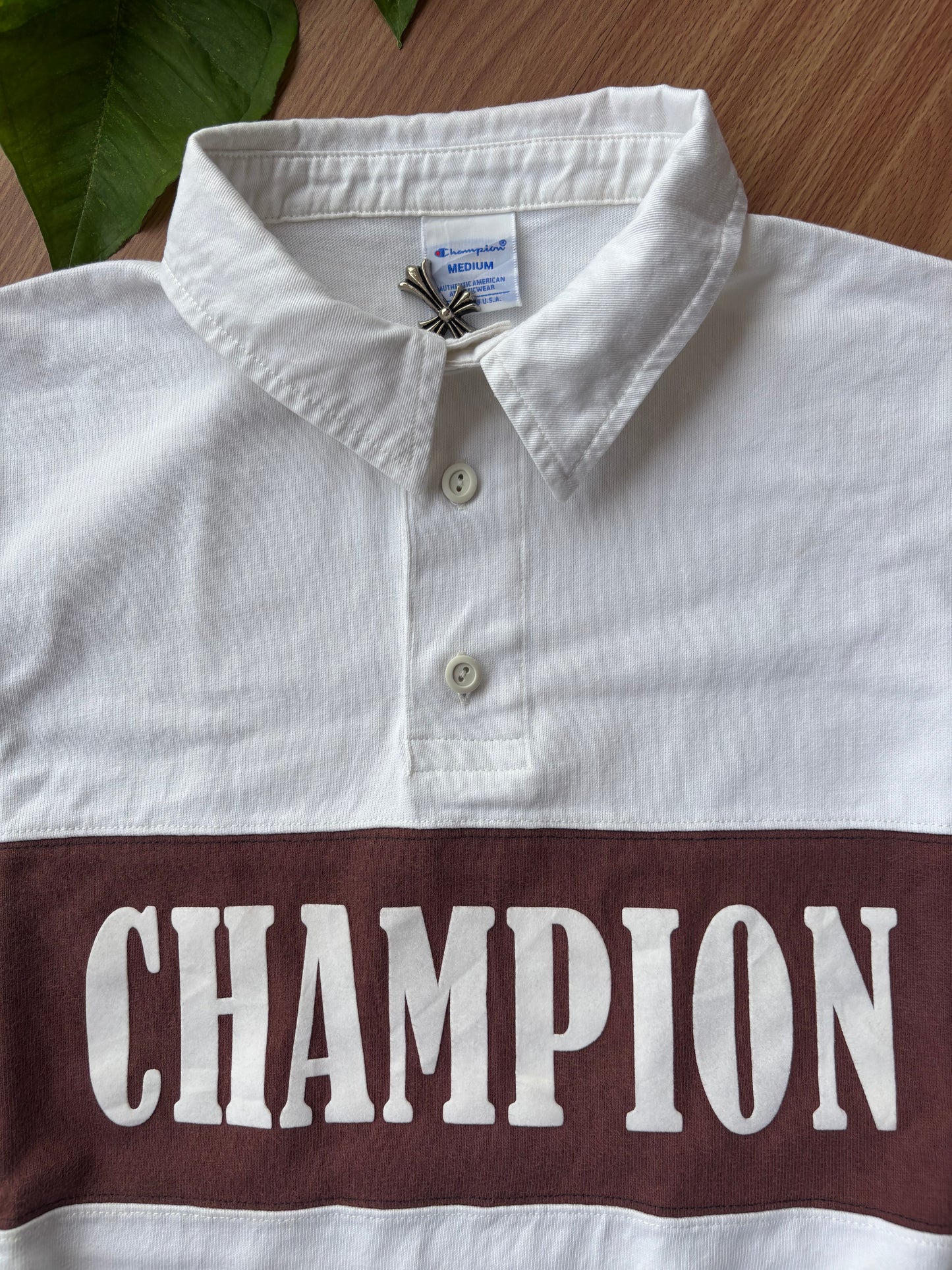 Champion boxy fit polo tee