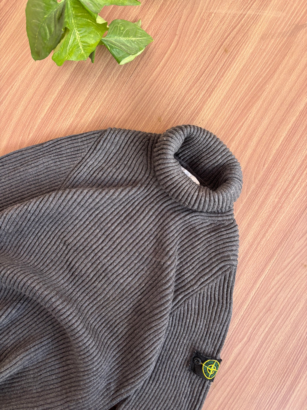 Stone Island AW14 Heavy Ribbed Wool Turtleneck