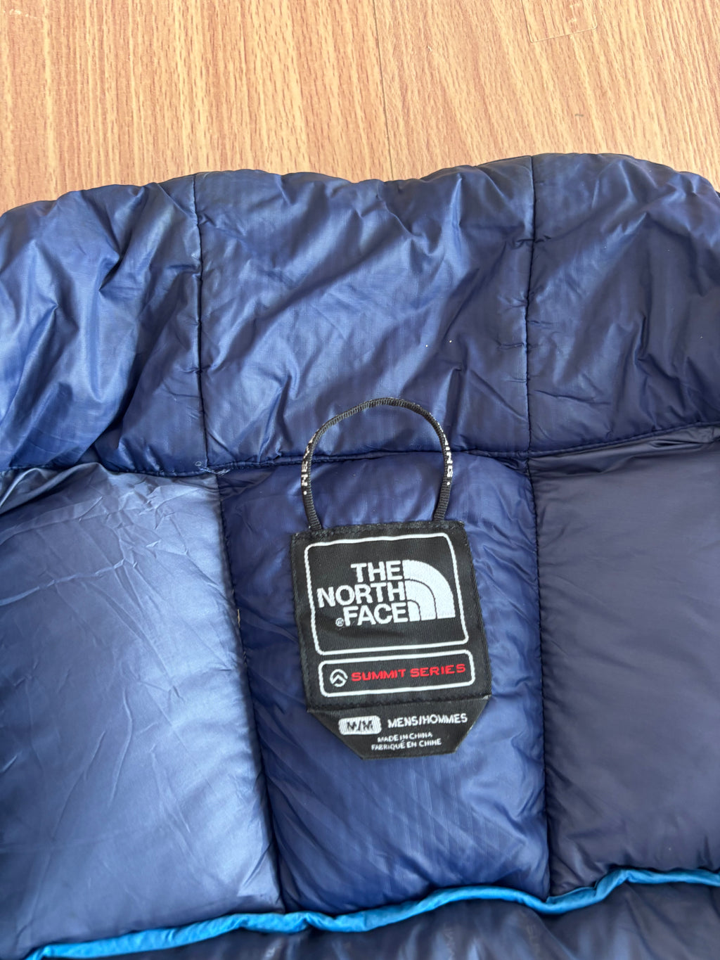 TNF summit series goose down puffer (M-L)