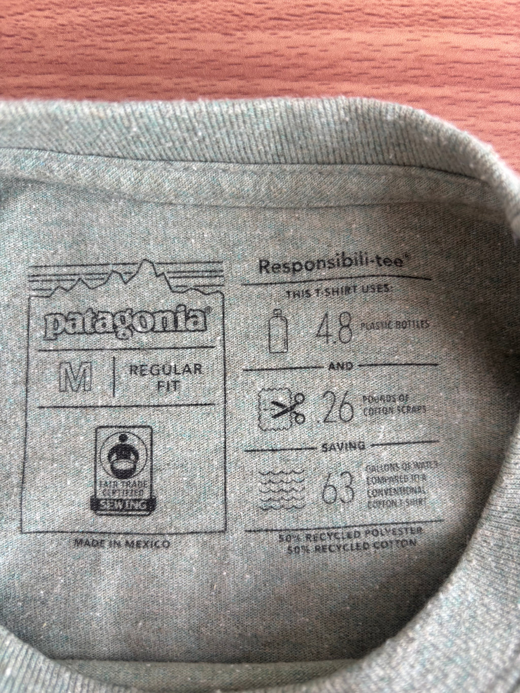 Patagonia full sleeve tee (M-L)