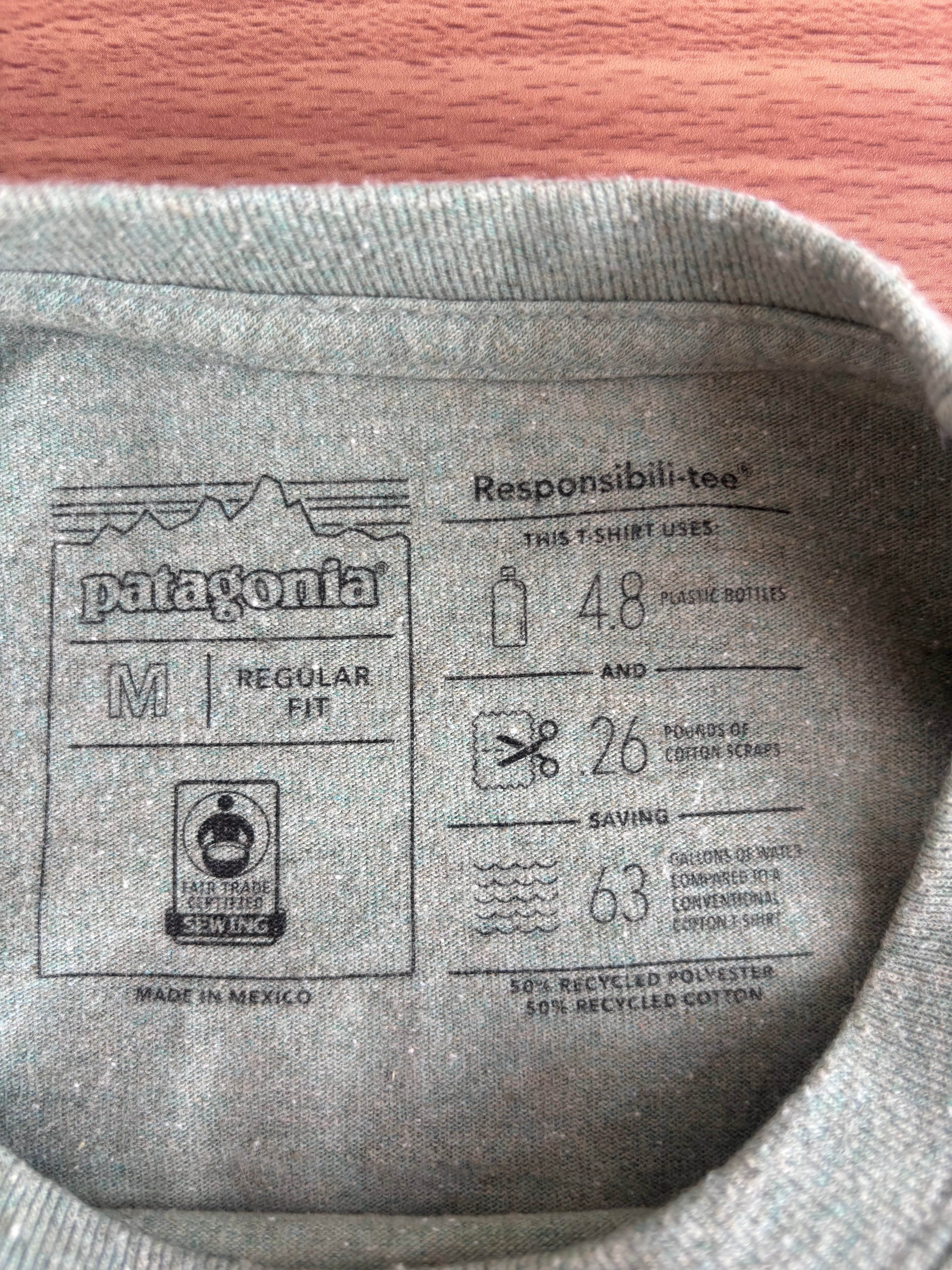 Patagonia full sleeve tee (M-L)