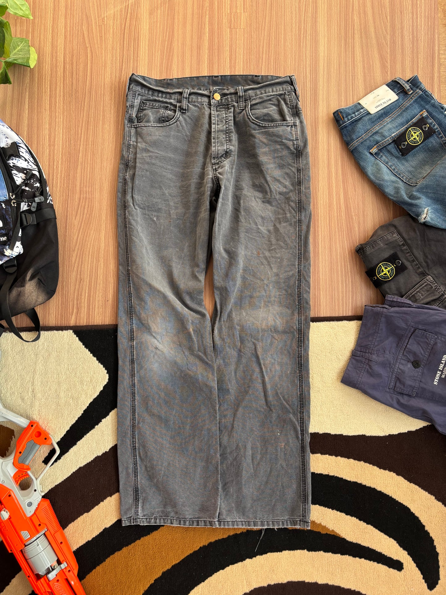 carhartt jeans grey