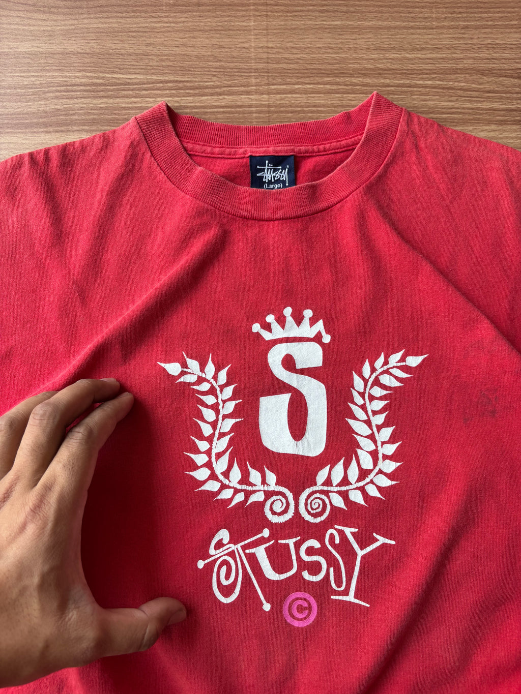 90’s Stussy tee(L)