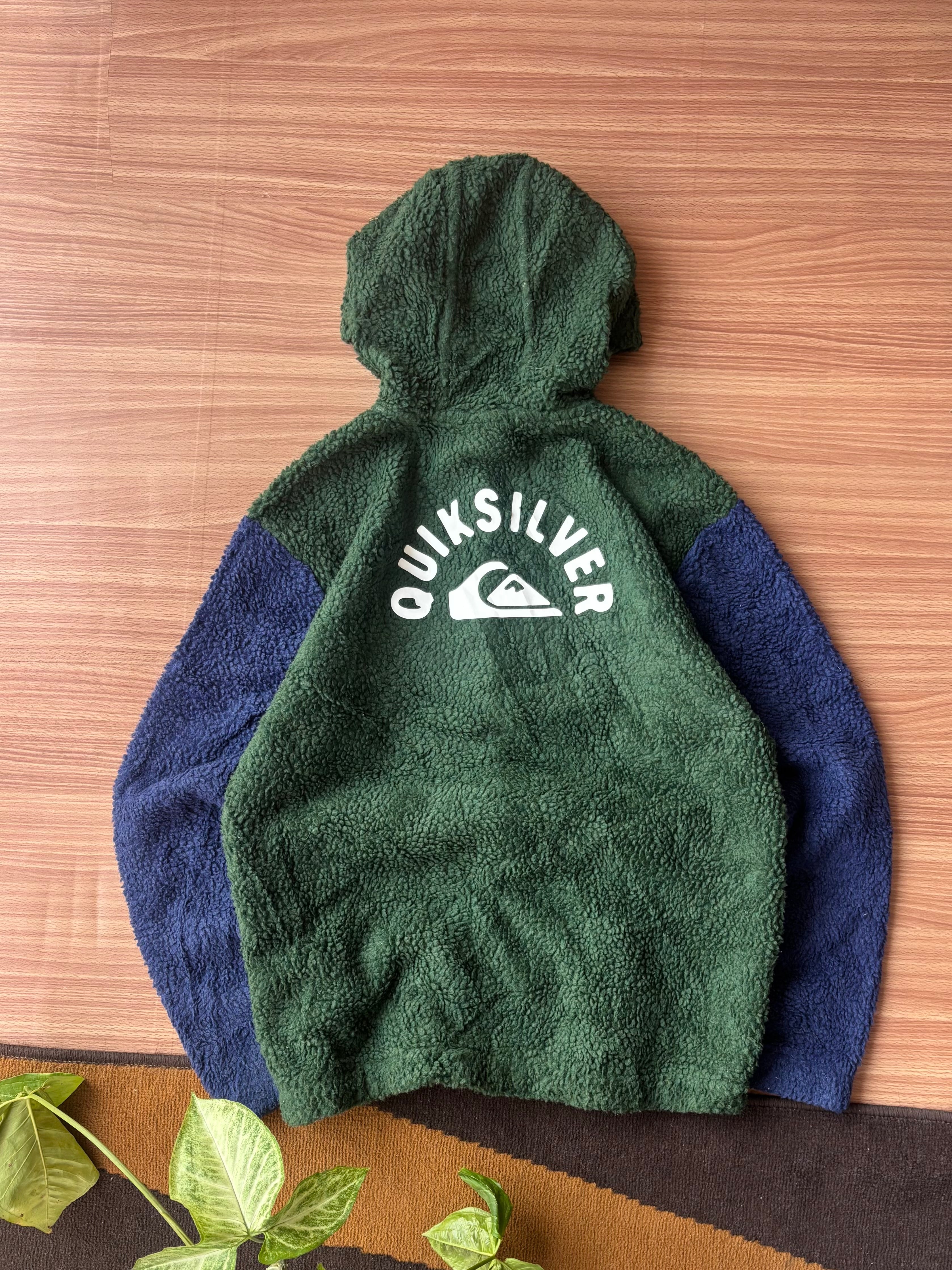 Quiksilver sherpa hood midlayer