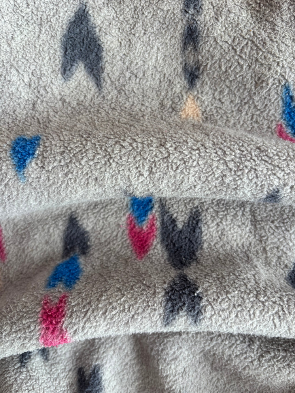 patagonia Grey Aztec Arrows synchilla fleece (S)