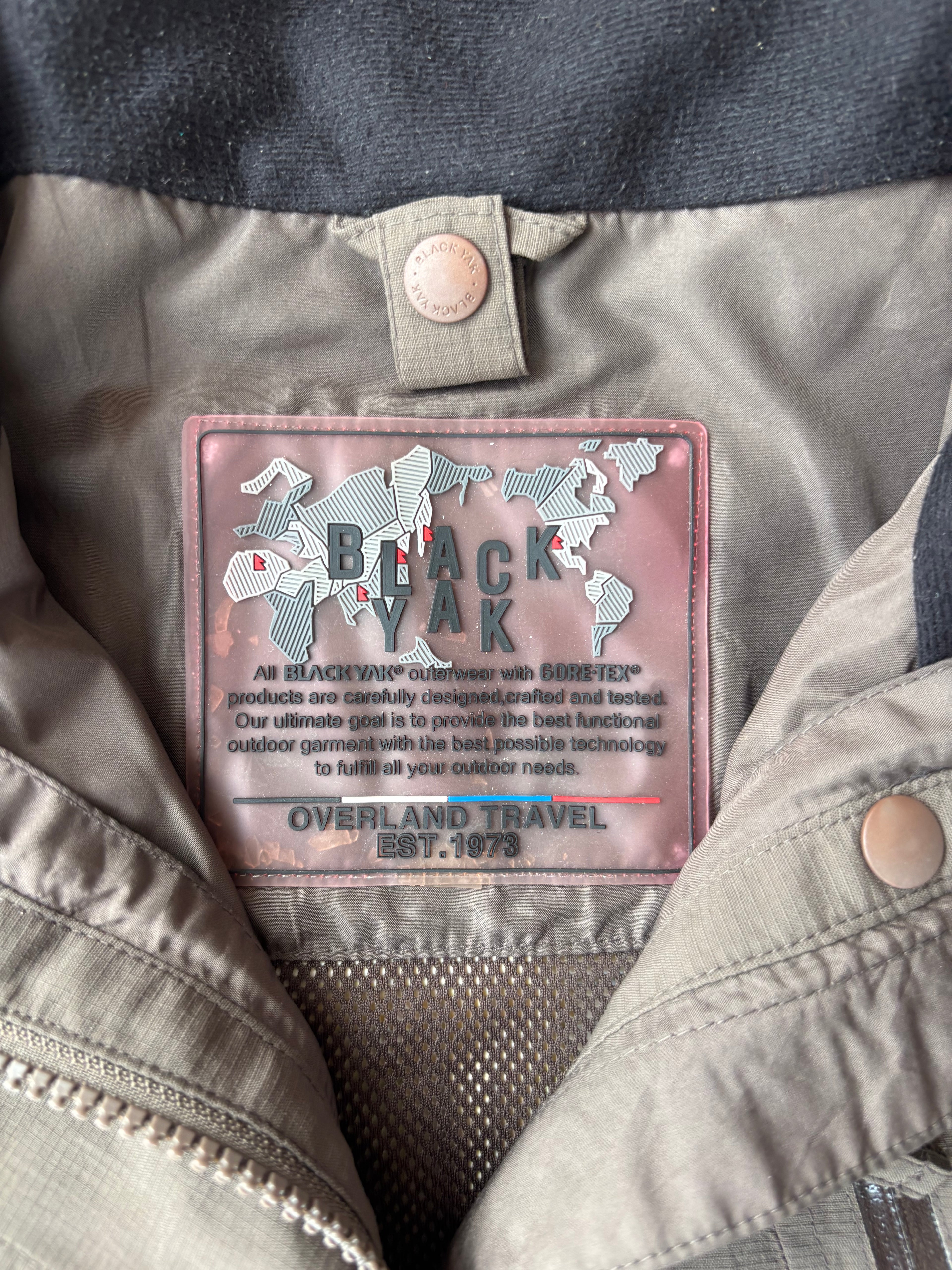 BlackYak GoreTex Overland Travel Long Coat (S-M)