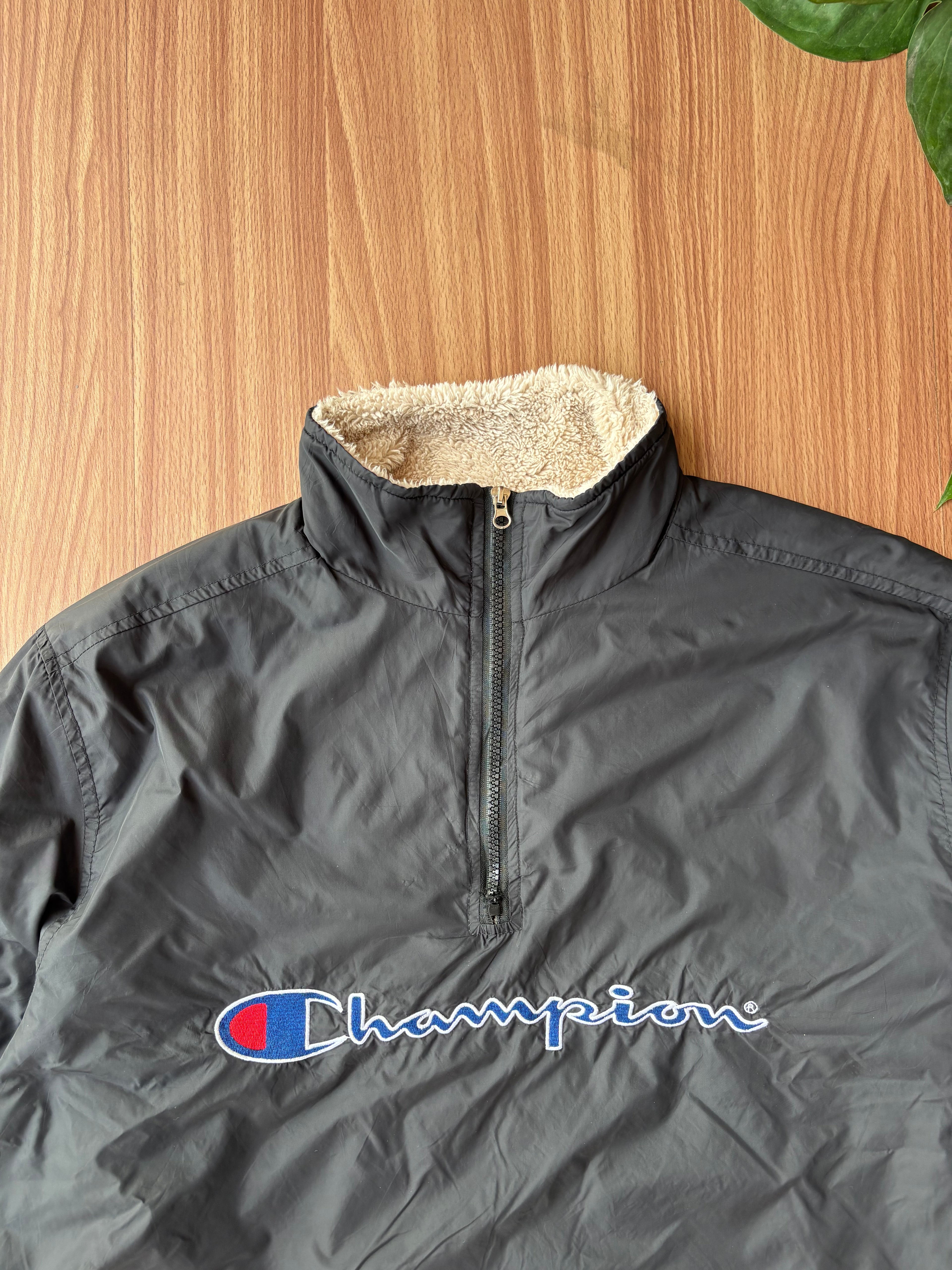 Supreme x Champion authentic fleece lined jacket